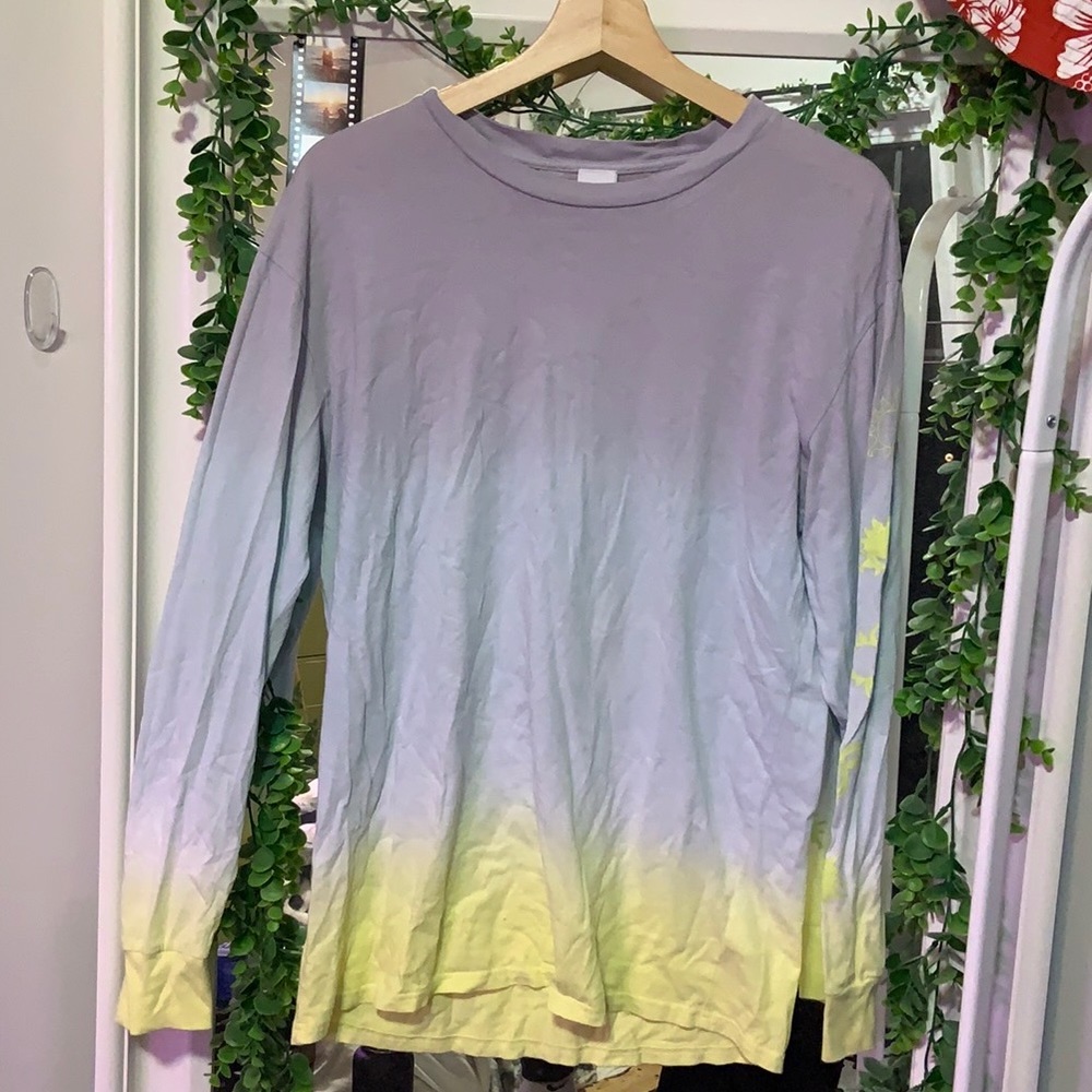 tna tour long sleeve tie dye